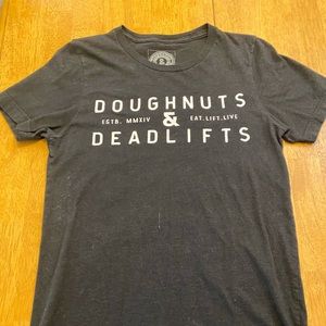 Doughnuts & Deadlifts tee